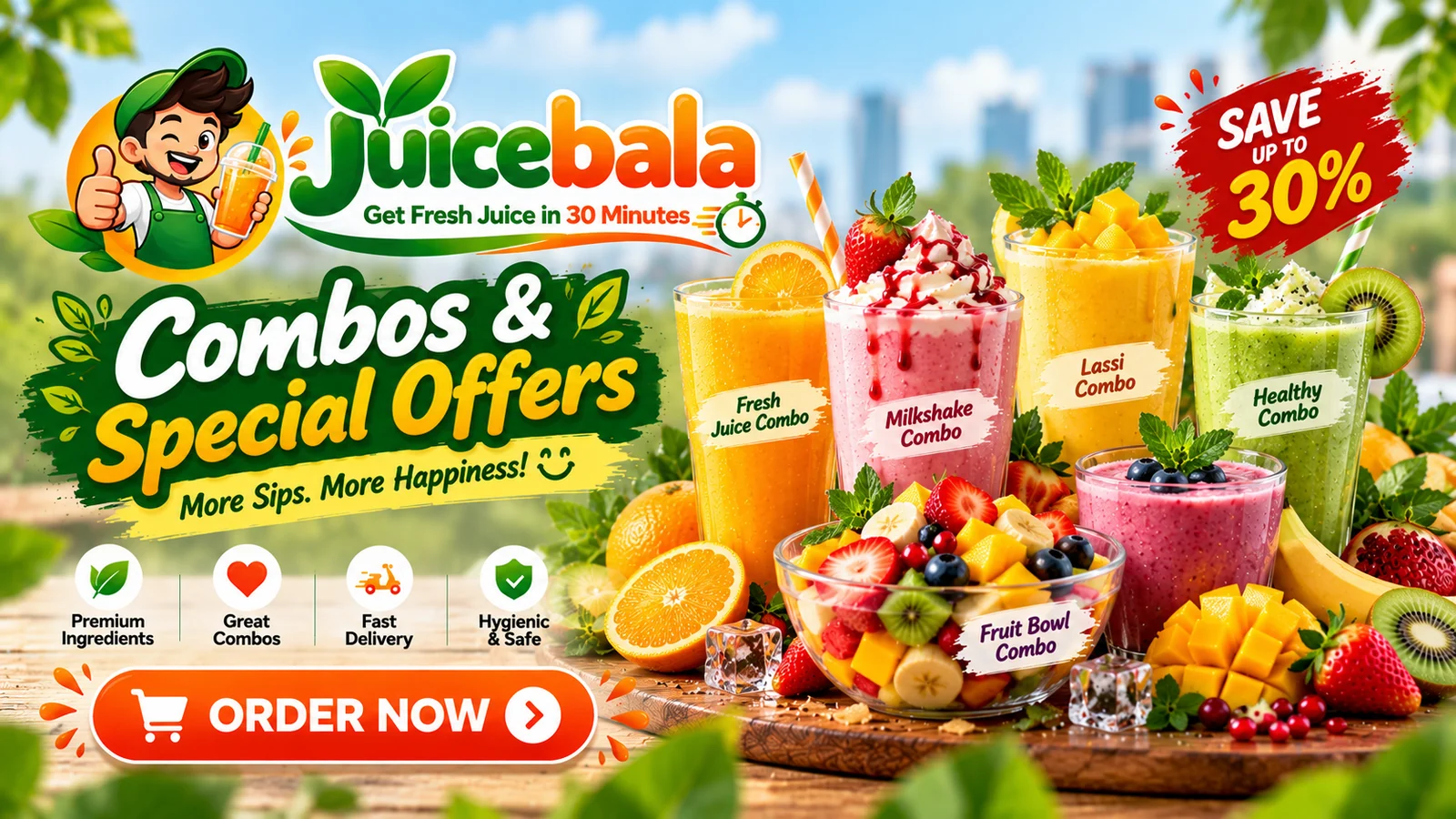 Juicebala Combos & Special Offers